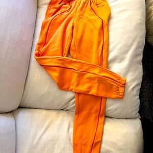 Orange Nike Air Sweats - women’s XS NWT